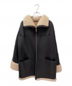 totemeトーテム）の古着「シグネチャーシェアリングジャケット」｜ブラック