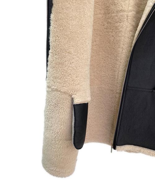 toteme（トーテム）toteme (トーテム) シグネチャーシェアリングジャケット ブラック サイズ:XXSの古着・服飾アイテム