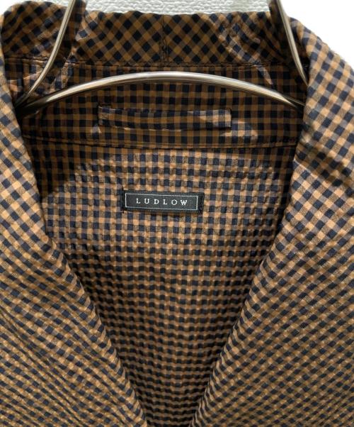 LUDLOW（ラドロー）LUDLOW (ラドロー) Trench Coat/トレンチコート ブラウン サイズ:1の古着・服飾アイテム