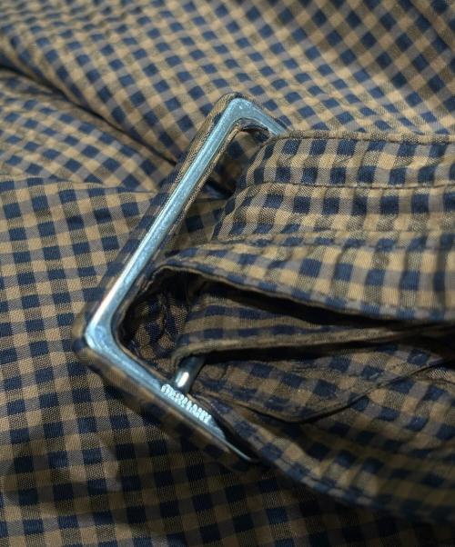 LUDLOW（ラドロー）LUDLOW (ラドロー) サッカーチェックトレンチコート ブラウン サイズ:1の古着・服飾アイテム