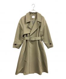 MIESROHE（ミースロエ）の古着「BASICトレンチ」｜オリーブ