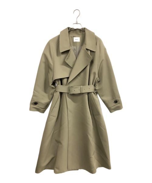 MIESROHE（ミースロエ）MIESROHE (ミースロエ) BASICトレンチ オリーブの古着・服飾アイテム