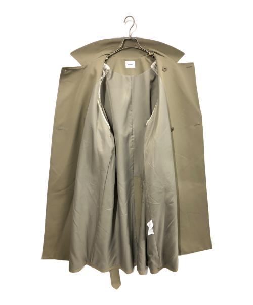 MIESROHE（ミースロエ）MIESROHE (ミースロエ) BASICトレンチ オリーブの古着・服飾アイテム