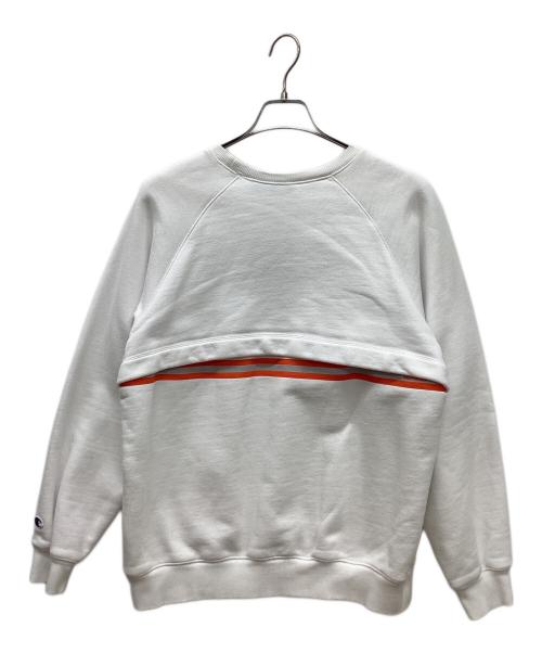 Champion（チャンピオン）Champion (チャンピオン) TRIPSTER (トリップスター) クルーネックスウェット ホワイト サイズ:Lの古着・服飾アイテム