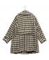 GRACE CLASS (グレースクラス) ツイードPコート ブラック×ホワイト サイズ:36：18000円