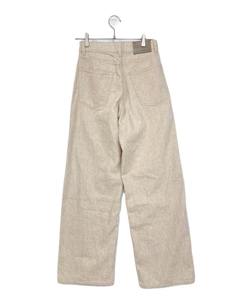 OUR LEGACY（アワーレガシー）OUR LEGACY (アワーレガシー) スラッシュフロントフレアデニムパンツ エクリュ サイズ:32の古着・服飾アイテム