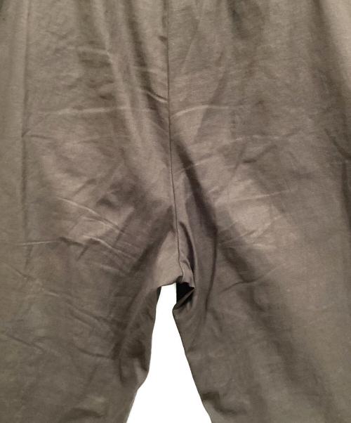 MUSE de Deuxieme Classe（ミューズ ドゥーズィエム クラス）MUSE de Deuxieme Classe (ミューズ ドゥーズィエム クラス) Stretch twill タックパンツ ブラウン サイズ:34の古着・服飾アイテム