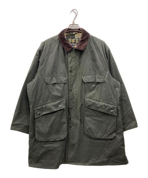 Barbour（バブアー）Barbour (バブアー) KAPTAIN SUNSHINE (キャプテンサンシャイン) Traveller Coat オリーブ サイズ:38の古着・服飾アイテム