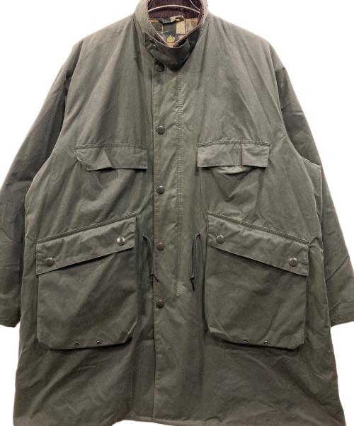 Barbour（バブアー）Barbour (バブアー) KAPTAIN SUNSHINE (キャプテンサンシャイン) Traveller Coat オリーブ サイズ:38の古着・服飾アイテム