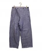 フランス海軍フランスグン）の古着「50S FRENCH NAVY LINEN SAILOR PANTS」｜ブルー
