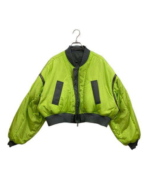 MAISON SPECIAL（メゾンスペシャル）MAISON SPECIAL (メゾンスペシャル) Reversible Nylon Over MA-1 グレー サイズ:Freeの古着・服飾アイテム