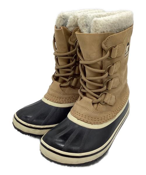 SOREL（ソレル）SOREL (ソレル) スノーブーツ ベージュ サイズ:23の古着・服飾アイテム