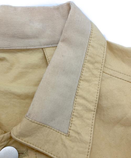 PHINGERIN（フィンガリン）PHINGERIN (フィンガリン) p-zip drizzler　ピー・ジップ・ドリズラー イエロー サイズ:Lの古着・服飾アイテム