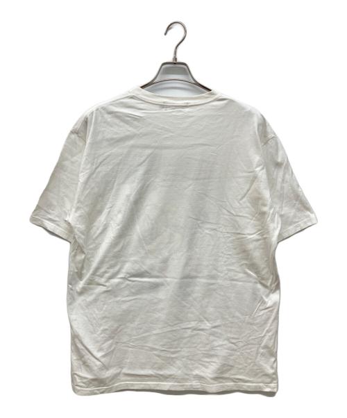 UNDERCOVER（アンダーカバー）UNDERCOVER (アンダーカバー) ローズロゴプリントTシャツ ホワイト サイズ:4の古着・服飾アイテム
