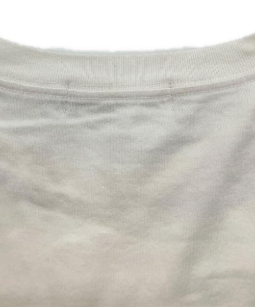 UNDERCOVER（アンダーカバー）UNDERCOVER (アンダーカバー) ローズロゴプリントTシャツ ホワイト サイズ:4の古着・服飾アイテム
