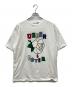 UNDERCOVER（アンダーカバー）の古着「ローズロゴプリントTシャツ」｜ホワイト