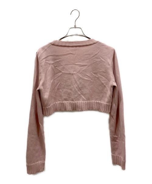 DAISY LIN（デイジーリン）DAISY LIN (デイジーリン) デイジーミニーカーディガン ピンク サイズ:42の古着・服飾アイテム