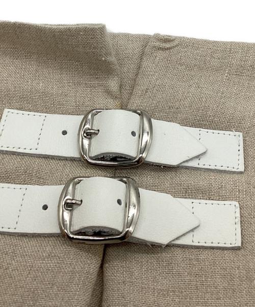 O'NEIL OF DUBLIN（オニールオブダブリン）O'NEIL OF DUBLIN (オニールオブダブリン) リネンラップスカート アイボリー サイズ:12の古着・服飾アイテム