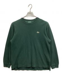 LACOSTE（ラコステ）の古着「LACOSTE ロングスリーブカットソー」｜グリーン