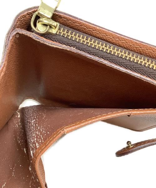 LOUIS VUITTON（ルイ ヴィトン）LOUIS VUITTON (ルイ ヴィトン) 2つ折り財布　LOUIS VUITTON（ルイ ヴィトン）　コンパクトジップ　モノグラム　M61667の古着・服飾アイテム