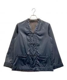 6(ROKU) BEAUTY&YOUTH（ロク ビューティーアンドユース）の古着「JACQUARD REVERSIBLE CHINA JACKET」｜ネイビー