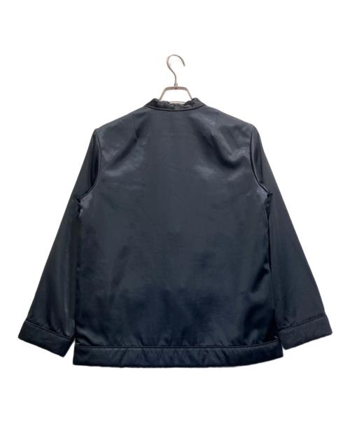 6(ROKU) BEAUTY&YOUTH（ロク ビューティーアンドユース）6(ROKU) BEAUTY&YOUTH (ロク ビューティーアンドユース) JACQUARD REVERSIBLE CHINA JACKET ネイビー サイズ:38の古着・服飾アイテム