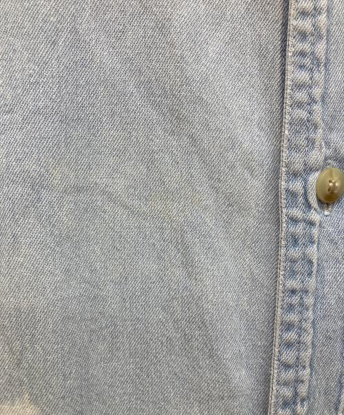 BONUM（ボナム）BONUM (ボナム) ケミカルウォッシュS/Sシャツ インディゴ サイズ:Freeの古着・服飾アイテム
