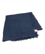 FALIERO SARTIファリエロサルティ）の古着「シルク混ストール」｜ネイビー