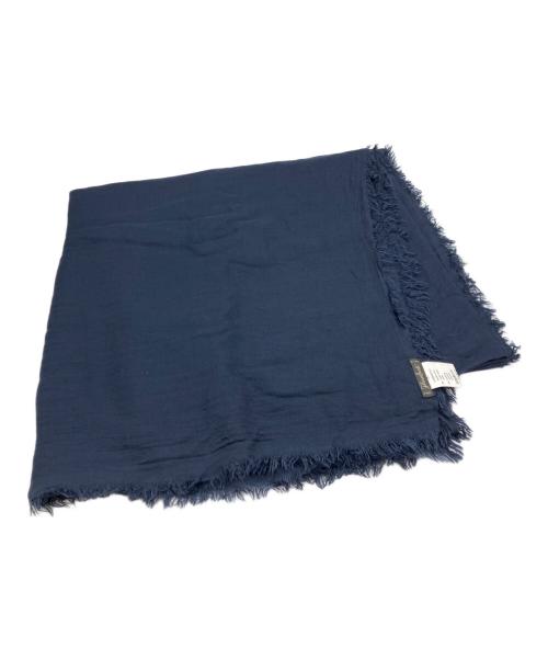 FALIERO SARTI（ファリエロサルティ）FALIERO SARTI (ファリエロサルティ) シルク混ストール ネイビー サイズ:下記参照の古着・服飾アイテム