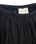 中古・古着 COMME des GARCONS tricot (コムデギャルソントリコ) リネン混ギャザースカート ブラック サイズ:Ｓ：6000円