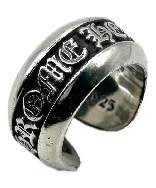CHROME HEARTS（クロムハーツ）CHROME HEARTS (クロムハーツ) SCROLL LABEL RING / スクロールラベルリング シルバー サイズ:9号の古着・服飾アイテム