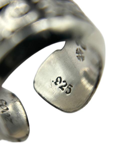 CHROME HEARTS（クロムハーツ）CHROME HEARTS (クロムハーツ) SCROLL LABEL RING / スクロールラベルリング シルバー サイズ:9号の古着・服飾アイテム