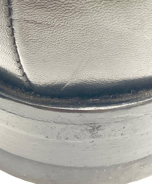 JIMMY CHOO（ジミーチュウ）JIMMY CHOO (ジミーチュウ) スタッズレースアップシューズ ブラック サイズ:41の古着・服飾アイテム