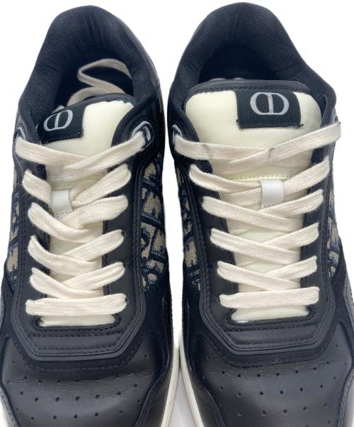 Dior（ディオール）Dior (ディオール) ロートップスニーカー ブラック サイズ:41の古着・服飾アイテム