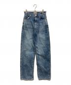 YANUKヤヌーク）の古着「ボーイズストレート LEA」｜ブルー