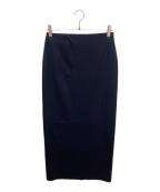 EVERYDAY I LIKE.エヴリデイ アイ ライク）の古着「Jersey Long Tight スカート　ジャージーロングタイトスカート」｜ブラック