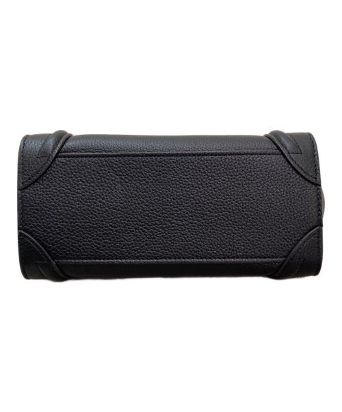 CELINE（セリーヌ）CELINE (セリーヌ) ラゲージ ナノショッパー ブラック サイズ:ナノの古着・服飾アイテム