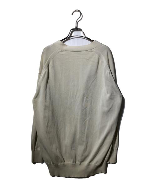 YLEVE（イレーヴ）YLEVE (イレーヴ) コットンニットVネックカーディガン アイボリー サイズ:1の古着・服飾アイテム