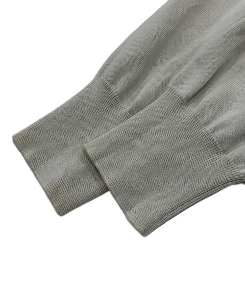 YLEVE（イレーヴ）YLEVE (イレーヴ) コットンニットVネックカーディガン アイボリー サイズ:1の古着・服飾アイテム