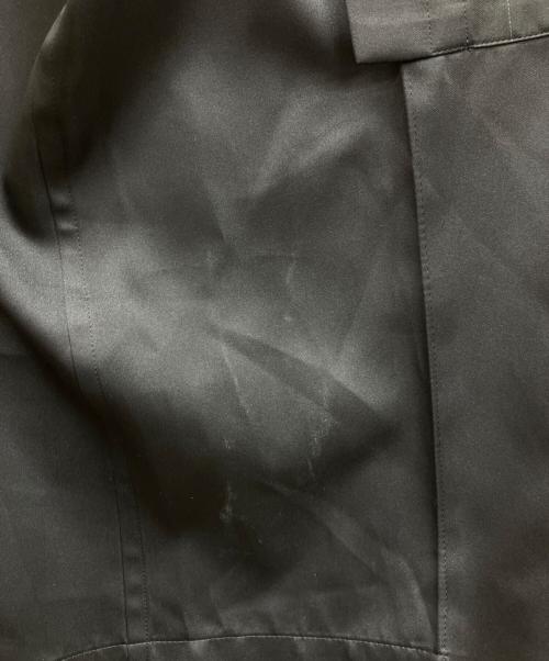 132 5. ISSEY MIYAKE（132 5. イッセイ ミヤケ）132 5. ISSEY MIYAKE (132 5. イッセイ ミヤケ) ポリエステルノーカラーコート ブラック サイズ:3の古着・服飾アイテム