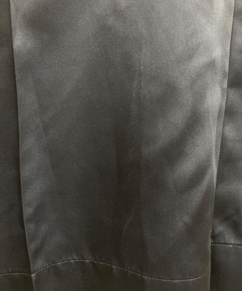 132 5. ISSEY MIYAKE（132 5. イッセイ ミヤケ）132 5. ISSEY MIYAKE (132 5. イッセイ ミヤケ) ポリエステルノーカラーコート ブラック サイズ:3の古着・服飾アイテム