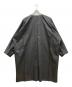 132 5. ISSEY MIYAKE (132 5. イッセイ ミヤケ) ポリエステルノーカラーコート ブラック サイズ:3：25000円
