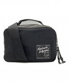 maison kitsuneメゾンキツネ）の古着「ボディバッグ」｜ブラック