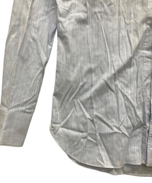 LUIGI BORRELLI（ルイジボレッリ）LUIGI BORRELLI (ルイジボレッリ) リネンシャツ スカイブルー サイズ:37の古着・服飾アイテム