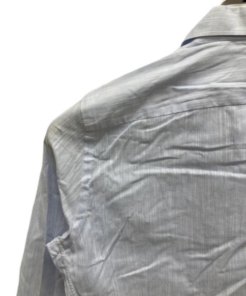 LUIGI BORRELLI（ルイジボレッリ）LUIGI BORRELLI (ルイジボレッリ) リネンシャツ スカイブルー サイズ:37の古着・服飾アイテム