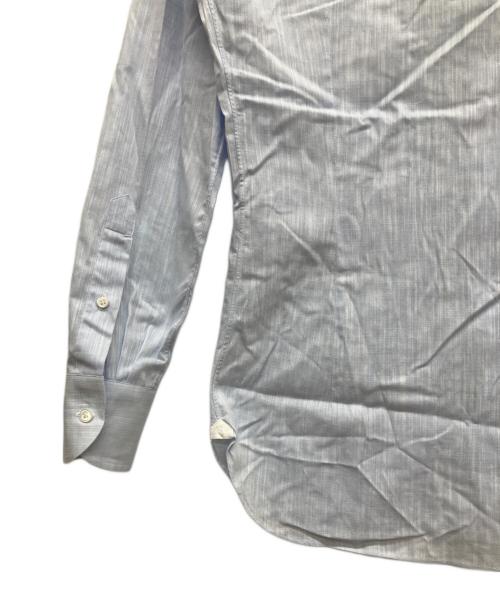 LUIGI BORRELLI（ルイジボレッリ）LUIGI BORRELLI (ルイジボレッリ) リネンシャツ スカイブルー サイズ:37の古着・服飾アイテム