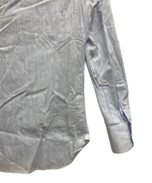 LUIGI BORRELLI（ルイジボレッリ）LUIGI BORRELLI (ルイジボレッリ) リネンシャツ スカイブルー サイズ:37の古着・服飾アイテム