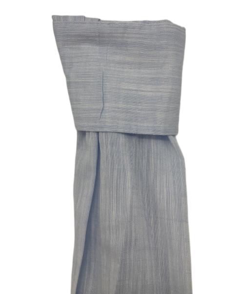 LUIGI BORRELLI（ルイジボレッリ）LUIGI BORRELLI (ルイジボレッリ) リネンシャツ スカイブルー サイズ:37の古着・服飾アイテム