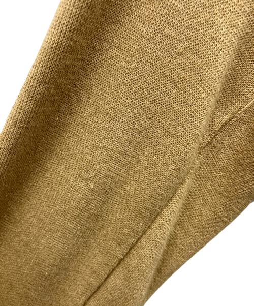 LARDINI（ラルディーニ）LARDINI (ラルディーニ) コットンミラノリブソリッドニットジャケット ベージュ サイズ:XSの古着・服飾アイテム