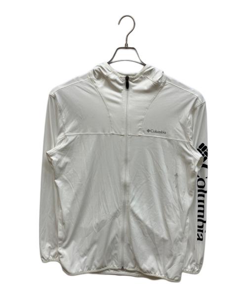 Columbia（コロンビア）Columbia (コロンビア) Sunlight Mountain Full Zip Hoodie ホワイト サイズ:Lの古着・服飾アイテム